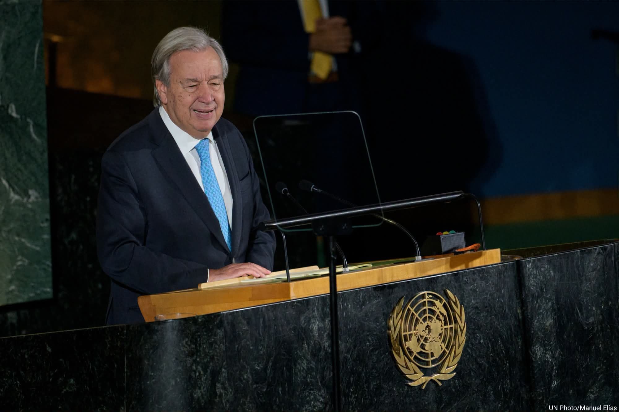 Guterres desafia líderes mundiais a transformar a paz numa escolha política e social